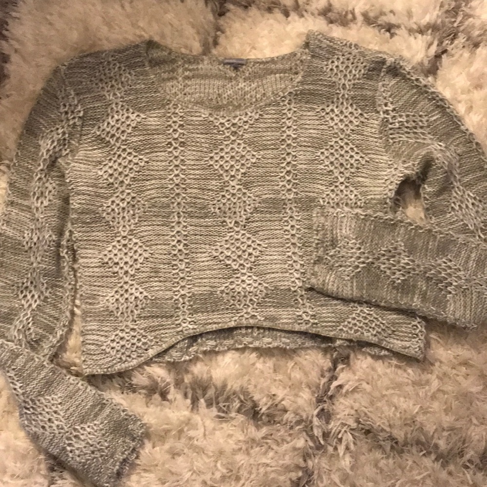 Charlotte Russe Cropped Sweater